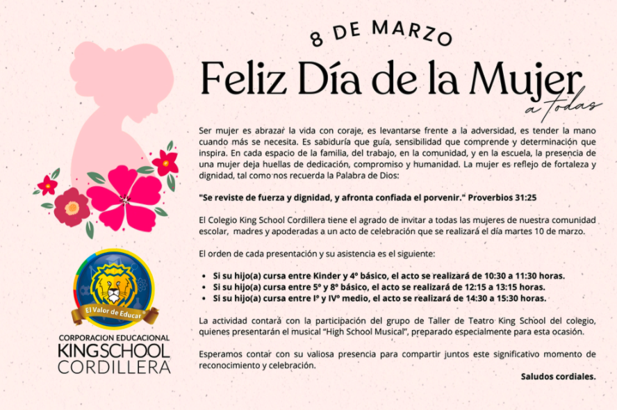 Feli Día de la Mujer Ksc
