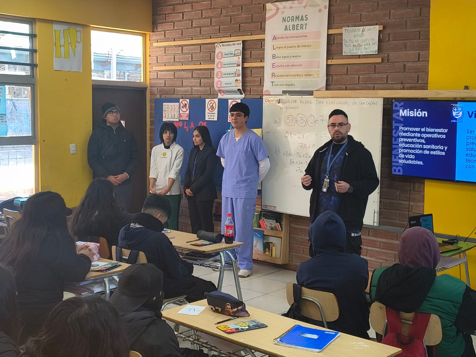Colegio participa en proyecto de vinculación con Colegio Albert Schweitzer